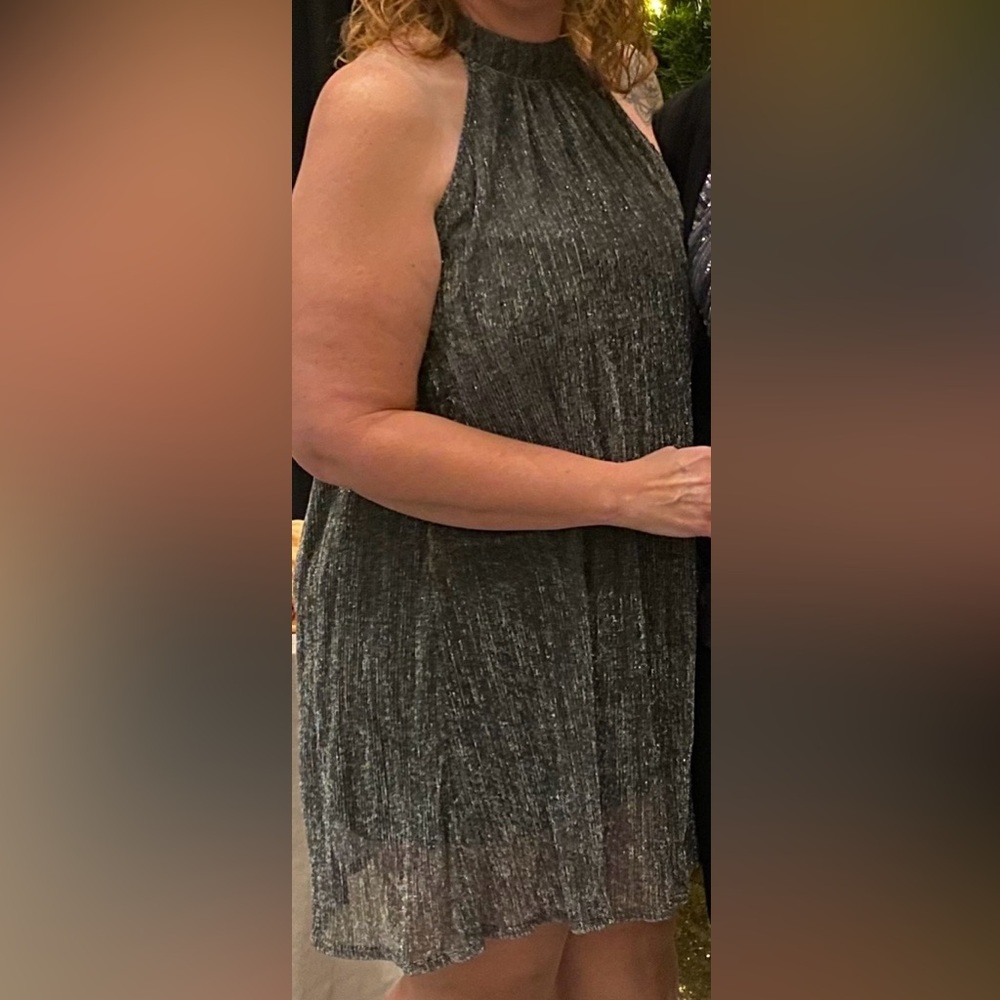 Nine West Charcoal Gray Women's Dress